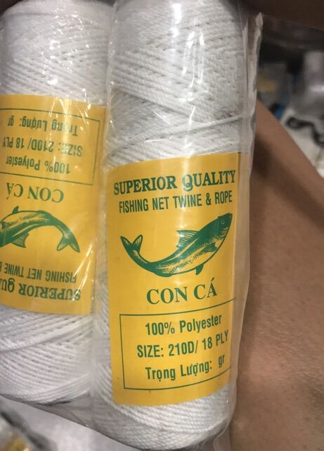 Dây Nhợ Thợ Xây - Dây Thả Diều - Dây Đan Lưới Đánh Cá ( đủ kích cỡ )