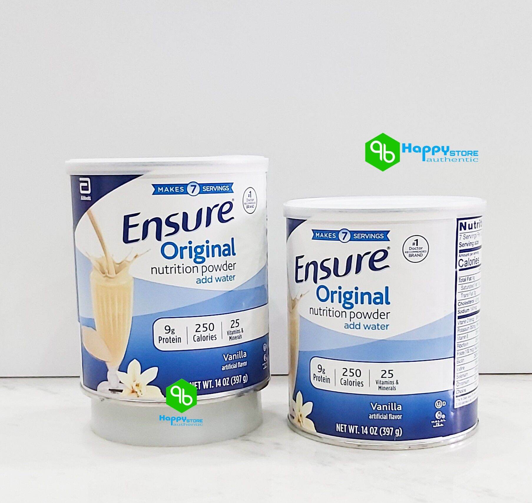 [HCM]SỮA BỘT ENSURE POWDER VANILLA 397g Mỹ