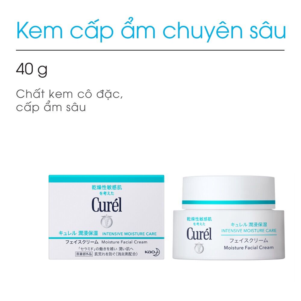 Kem dưỡng ẩm Curel 40g