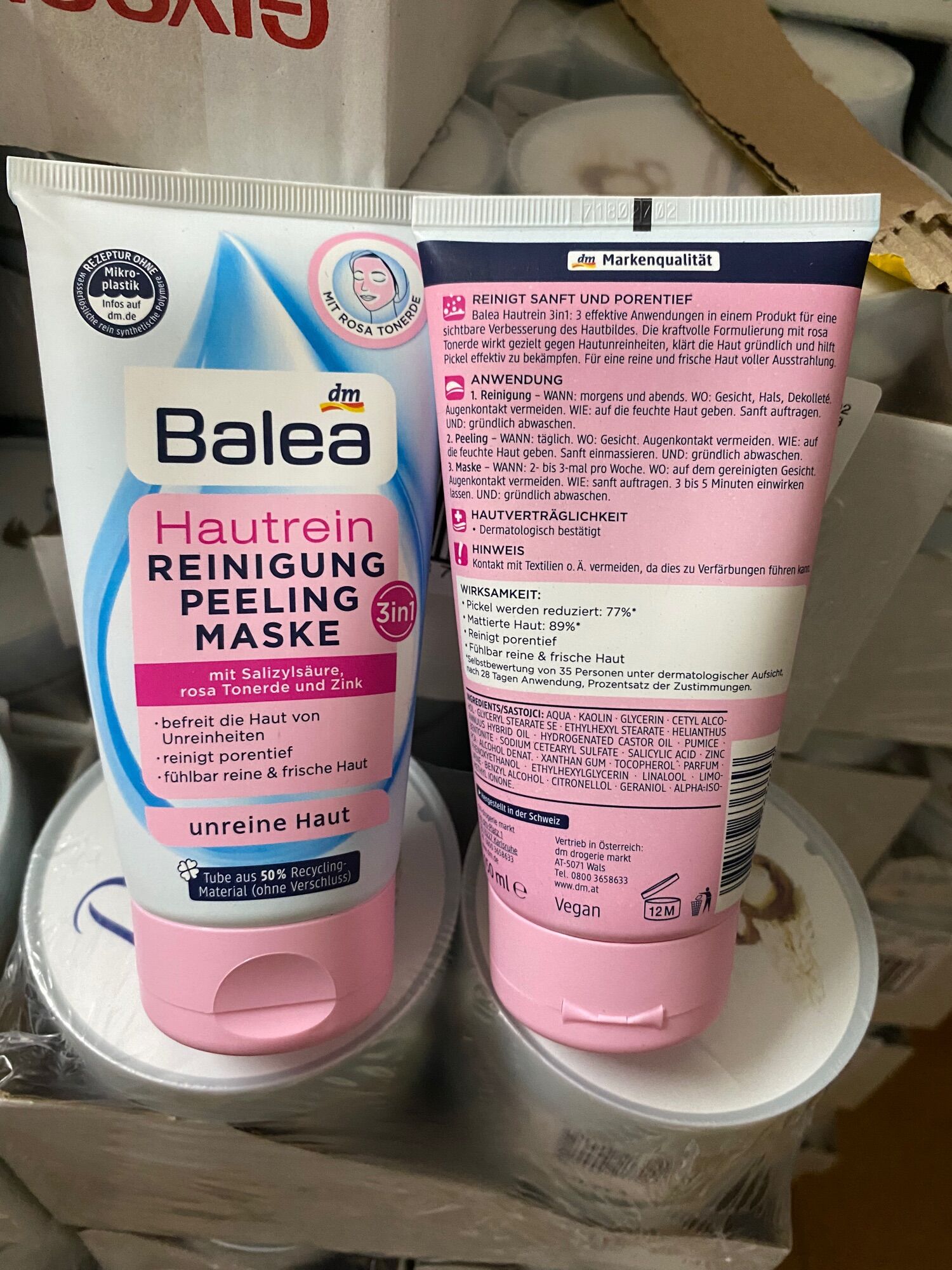 Sữa rửa mặt Balea 3 in 1 cho da dầu và mụn
