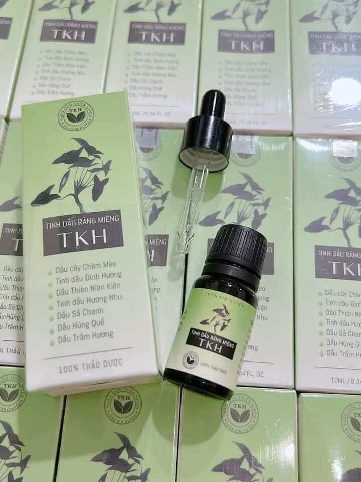 [CHÍNH HÃNG] Tinh dầu răng miệng thảo dược Trần Kim Huyền