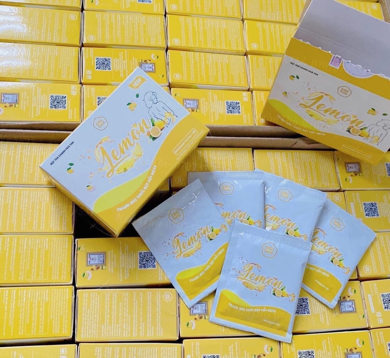 Bột hoà tan vị lemon