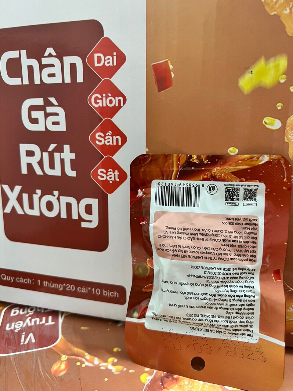 Chân gà rút xương annalala