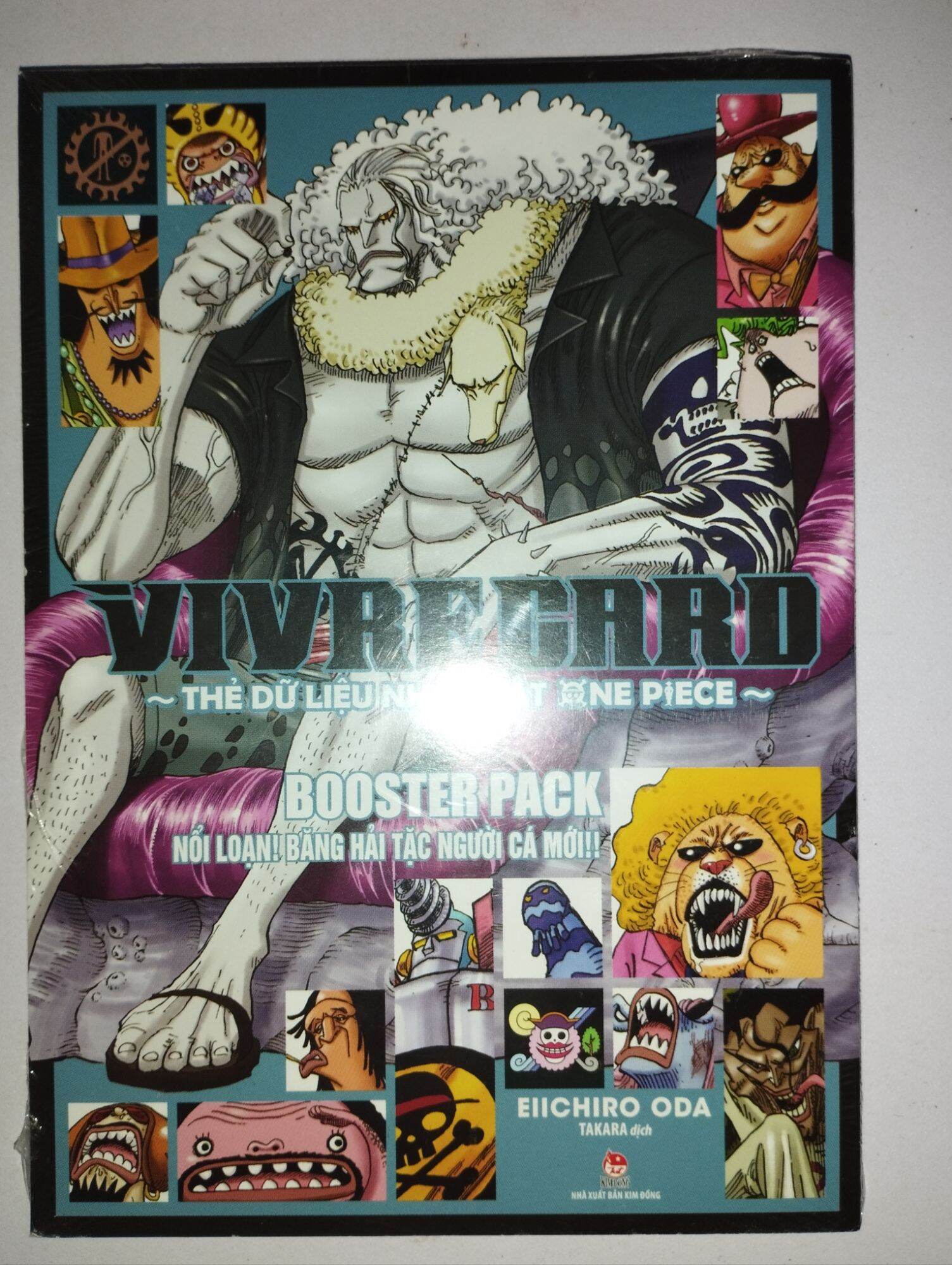 Vivre Card One Piece vol.1 -Pack Người cá mới unseal