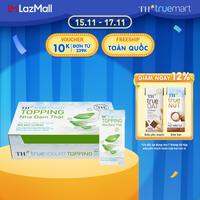 Thùng Sữa chua uống tiệt trùng TH true YOGURT TOPPING nha đam tự nhiên (180ml x 48 Hộp)