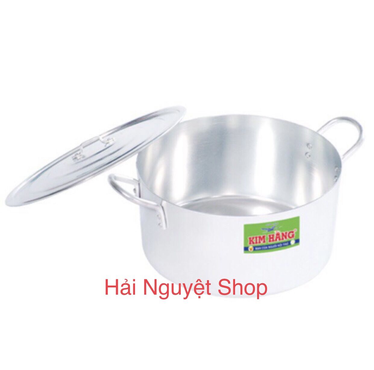 Nồi nhôm kim hằng chính hãng 16 cm, 18 cm, 20 cm, 24 cn, 26 cm, 28 cm, 30 cm