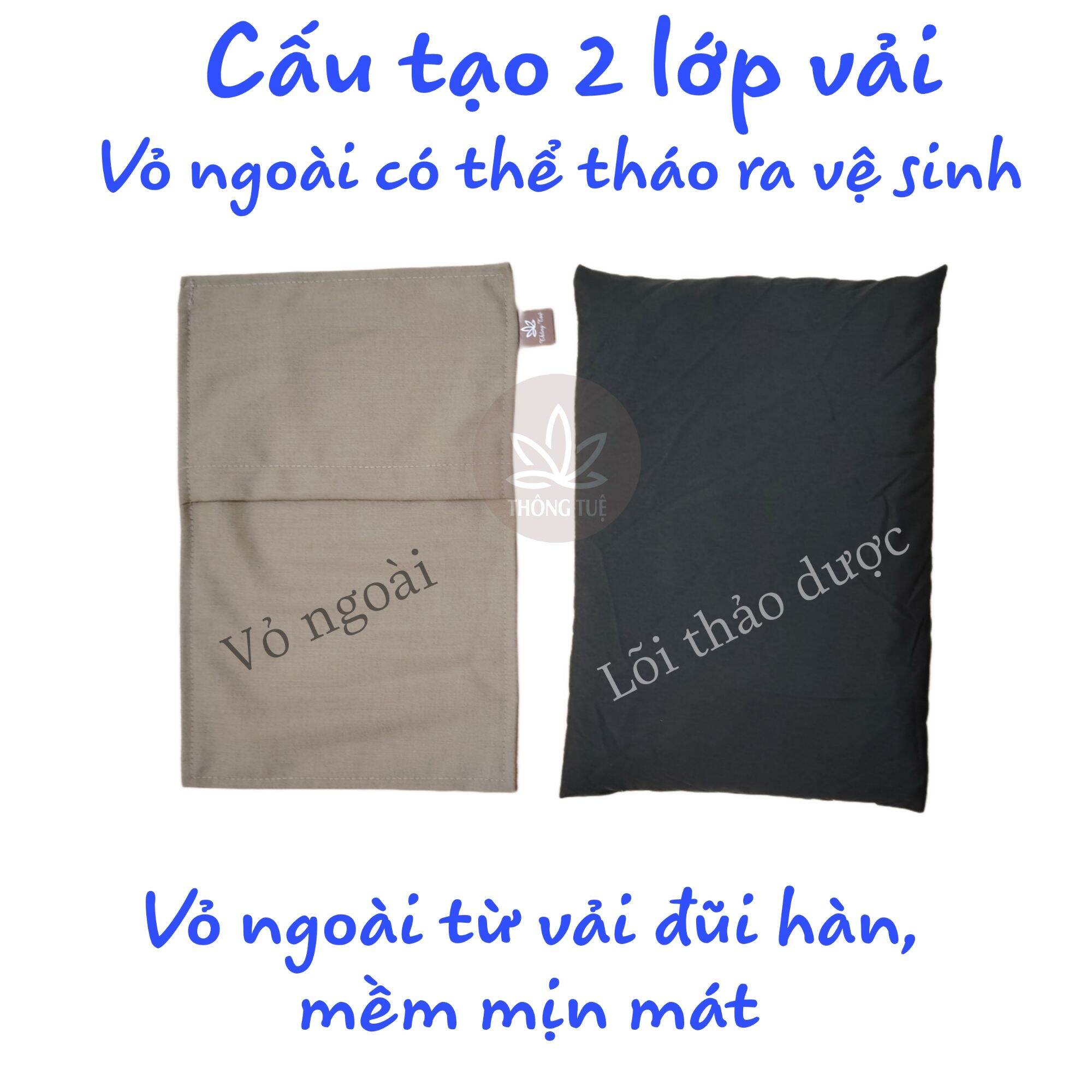 COMBO túi chườm thảo dược (Túi đa năng + Túi chườm mắt)