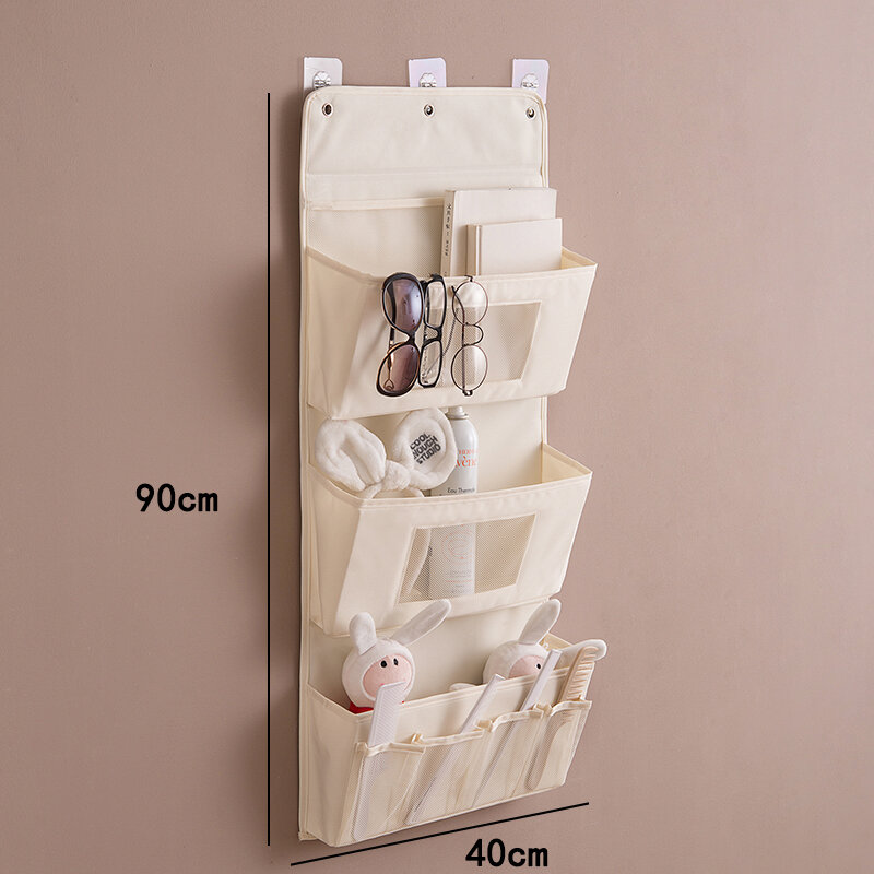 Túi đựng đồ kiểu lập thể túi treo nhiều tầng vải nghệ thuật sau cửa kiểu treo tường túi đựng đồ túi đựng đồ tủ quần áo ký túc xá túi đựng đồ