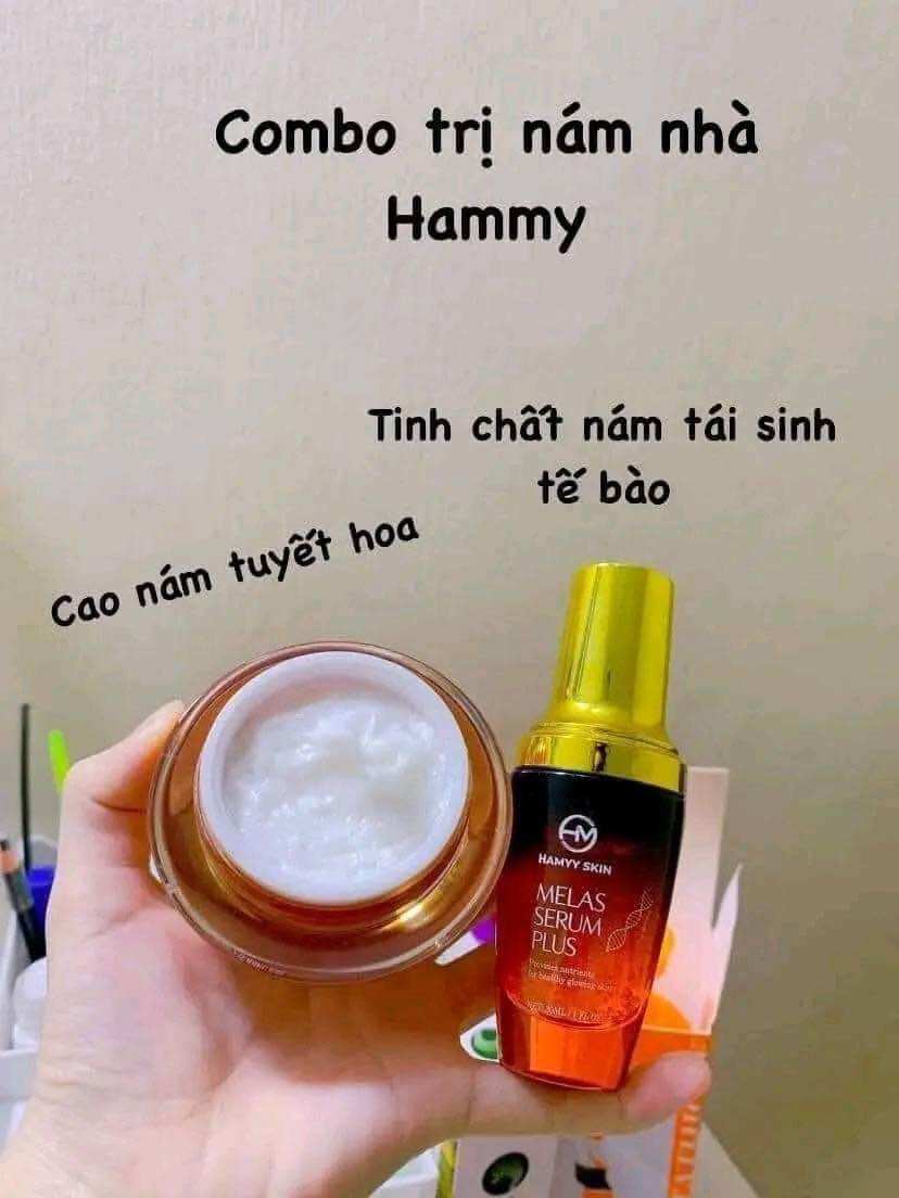 Combo nám và serum nám Hammy skin