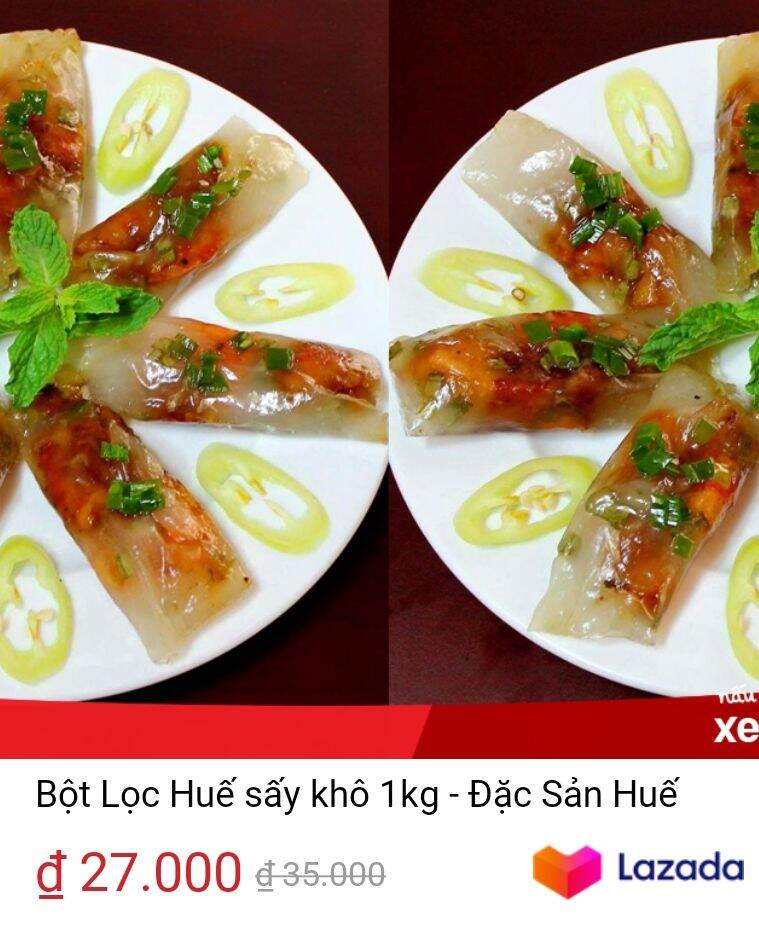 Bột Lọc Khô 1kg đặc sản Huế