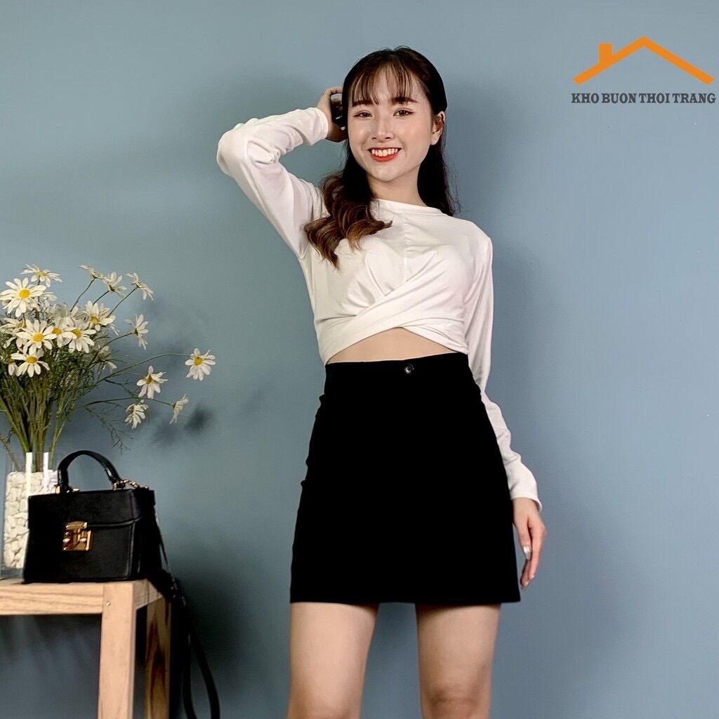 chân váy kaki , chân váy dáng a thô kaki ( ảnh chụp thật)