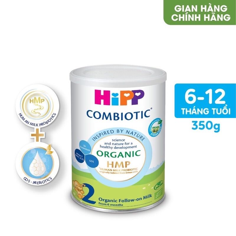 Sữa HiPP ORGANIC COMBIOTIC 2 350G