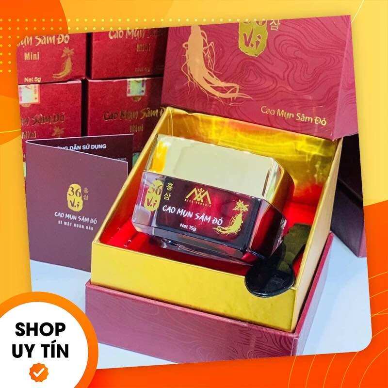 (HCM) Kem Face Cao Mụn Sâm Đỏ 36 Vị MEEA 15g