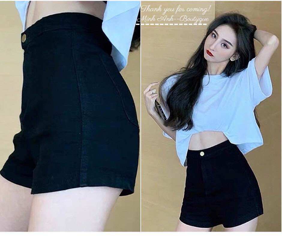 Quần cạp siêu cao chất kaki co dãn from hack dáng