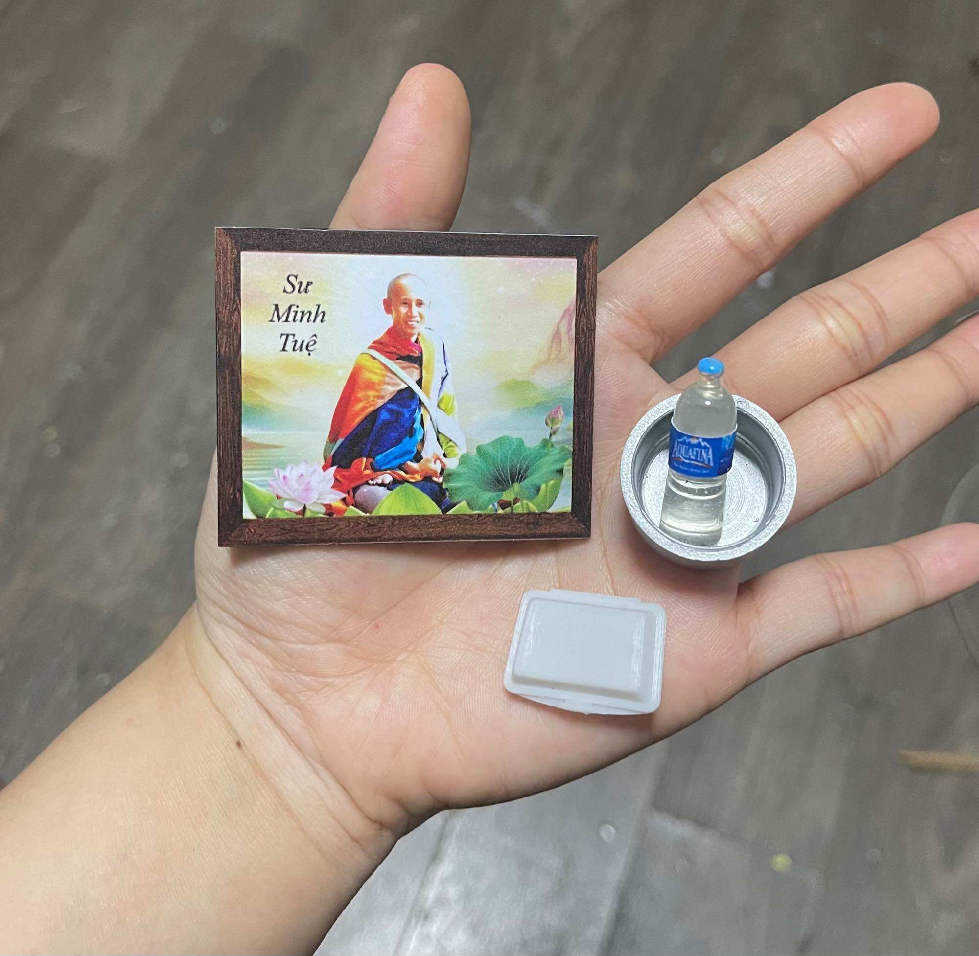 Tranh sư thầy thích minh tuệ mini