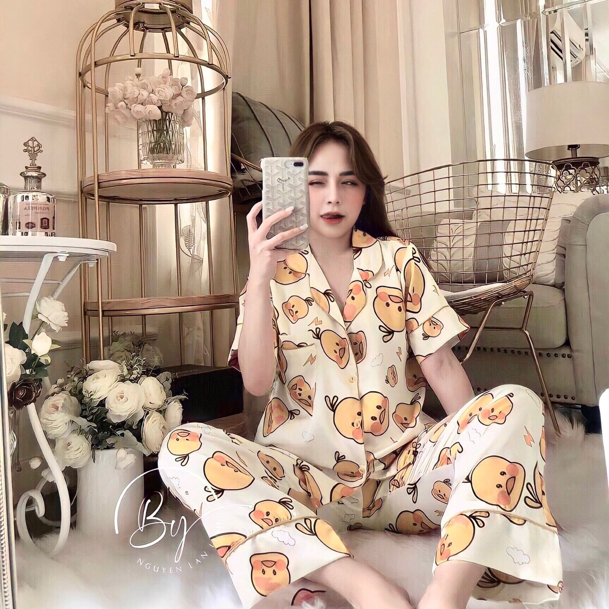 Đồ Bộ Mango Cao Cấp 55-75kg Bigsize Siêu Mịn R