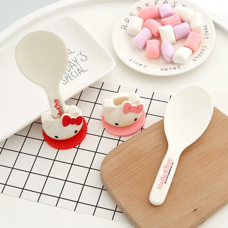 Muỗng vá cơm chống dính Hello Kitty
