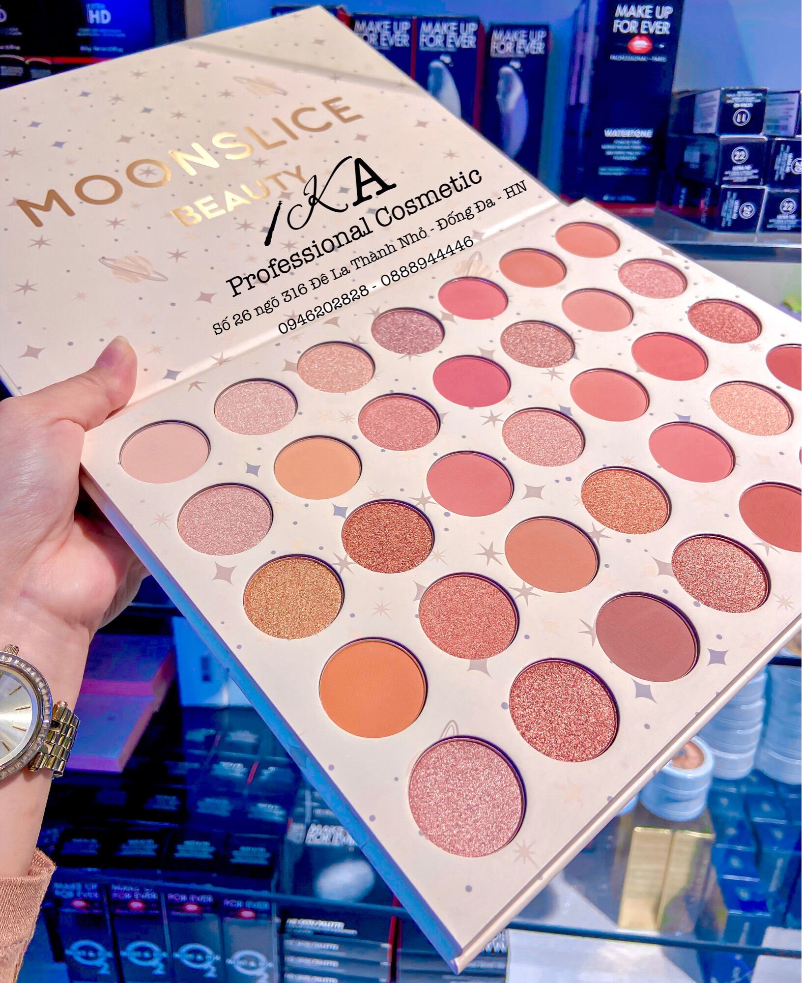 Bảng mắt Moonslice Beauty Over The Moon 35 ô