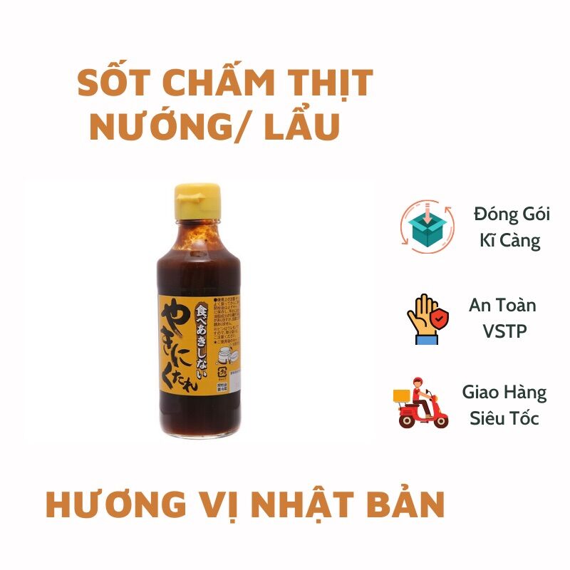 Nước sốt chấm thịt nướng | lẩu Nhật Bản