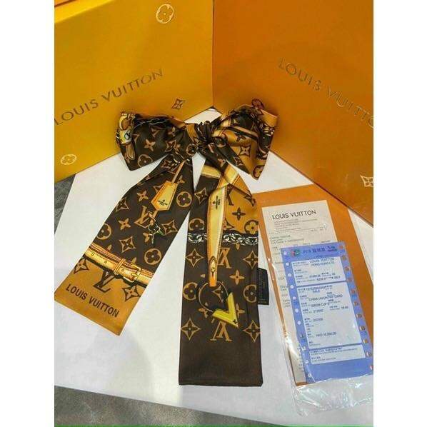 Khăn  lụa quấn túi xách, phụ kiện khăn