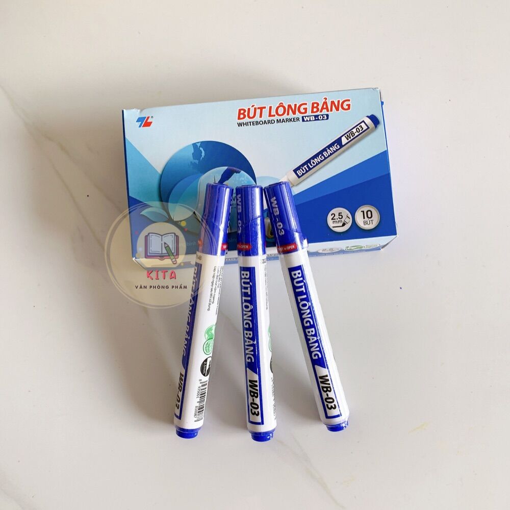 Bút lông bảng WB-03 (Mực Xanh)