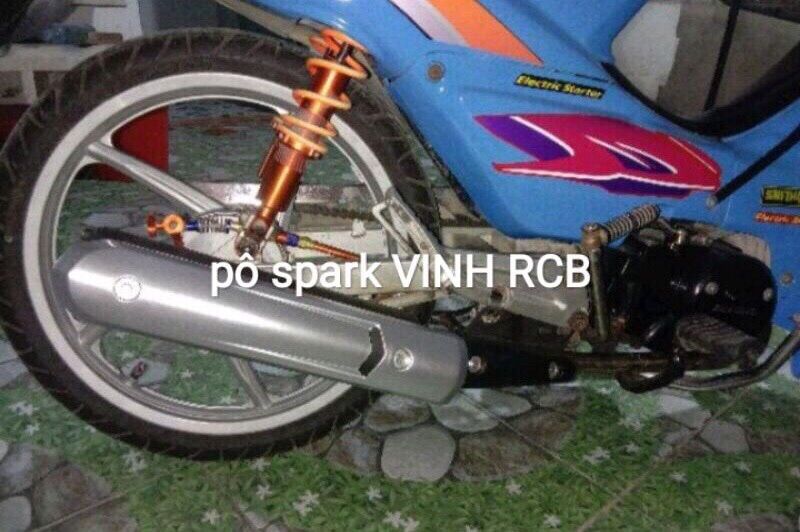 pô spark gắn wave,dream,sirus,taurus,jupeter chế mọi loại xe