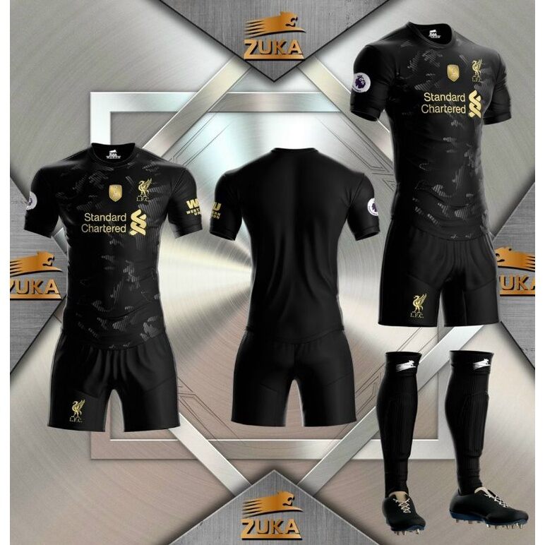 Bộ quần áo đá bóng dài tay  CLB Liverpool
