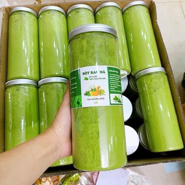 BỘT RAU MÁ - SẤY LẠNH - 100% NGUYÊN CHẤT