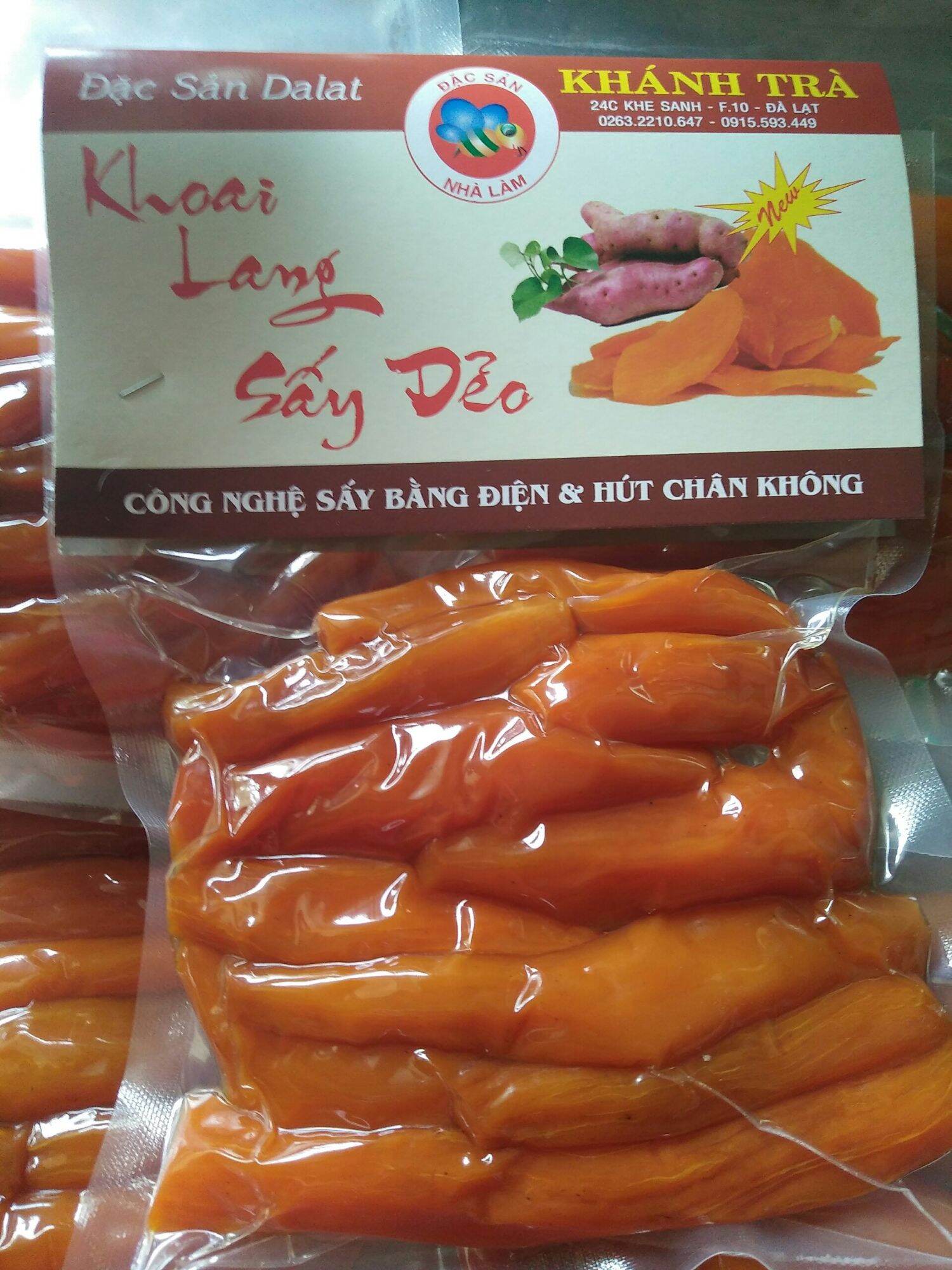 Khoai Lang Mật Sấy Dẻo Đà Lạt - Khánh Trà