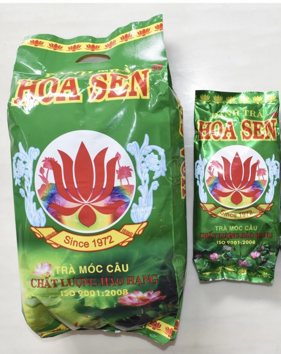 Trà móc câu Hoa sen