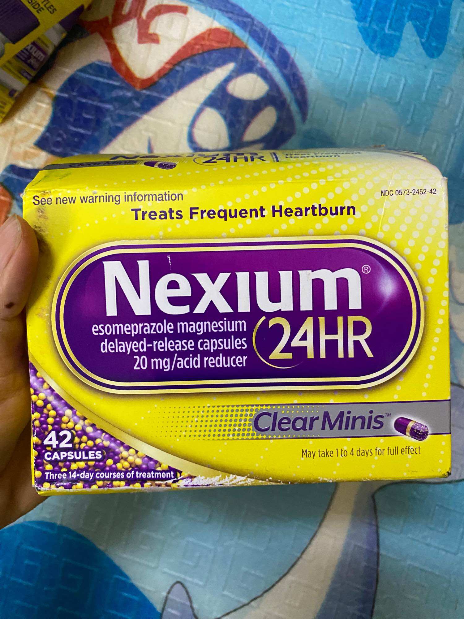 Néxium clear minis hộp 42 viên của Mỹ495