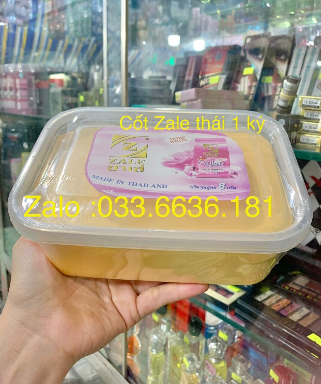 Kem cốt Zale Hồng Thái Lan hủ lớn 1 ký