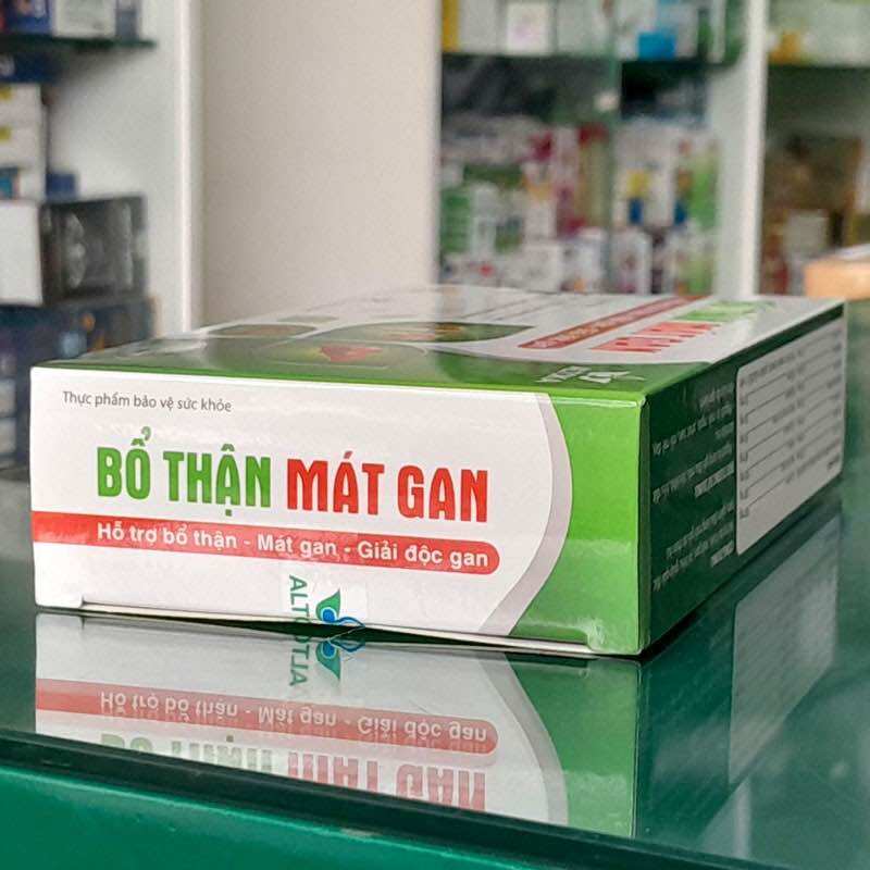 Bổ Thận Mát Gan Altoka Đau lưng mỏi gối, thanh nhiệt, giải độc mát gan