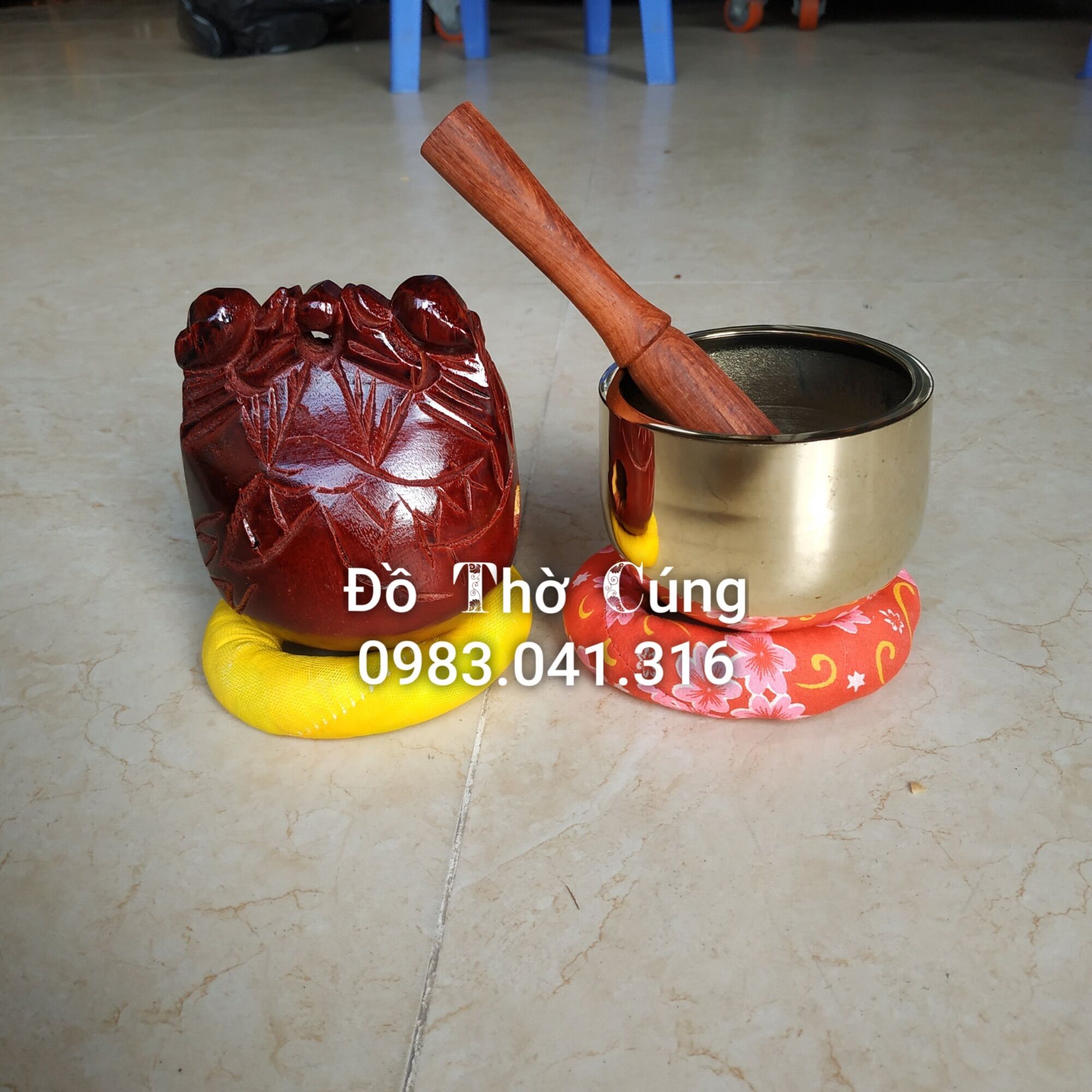 Bộ chuông mõ tụng kinh