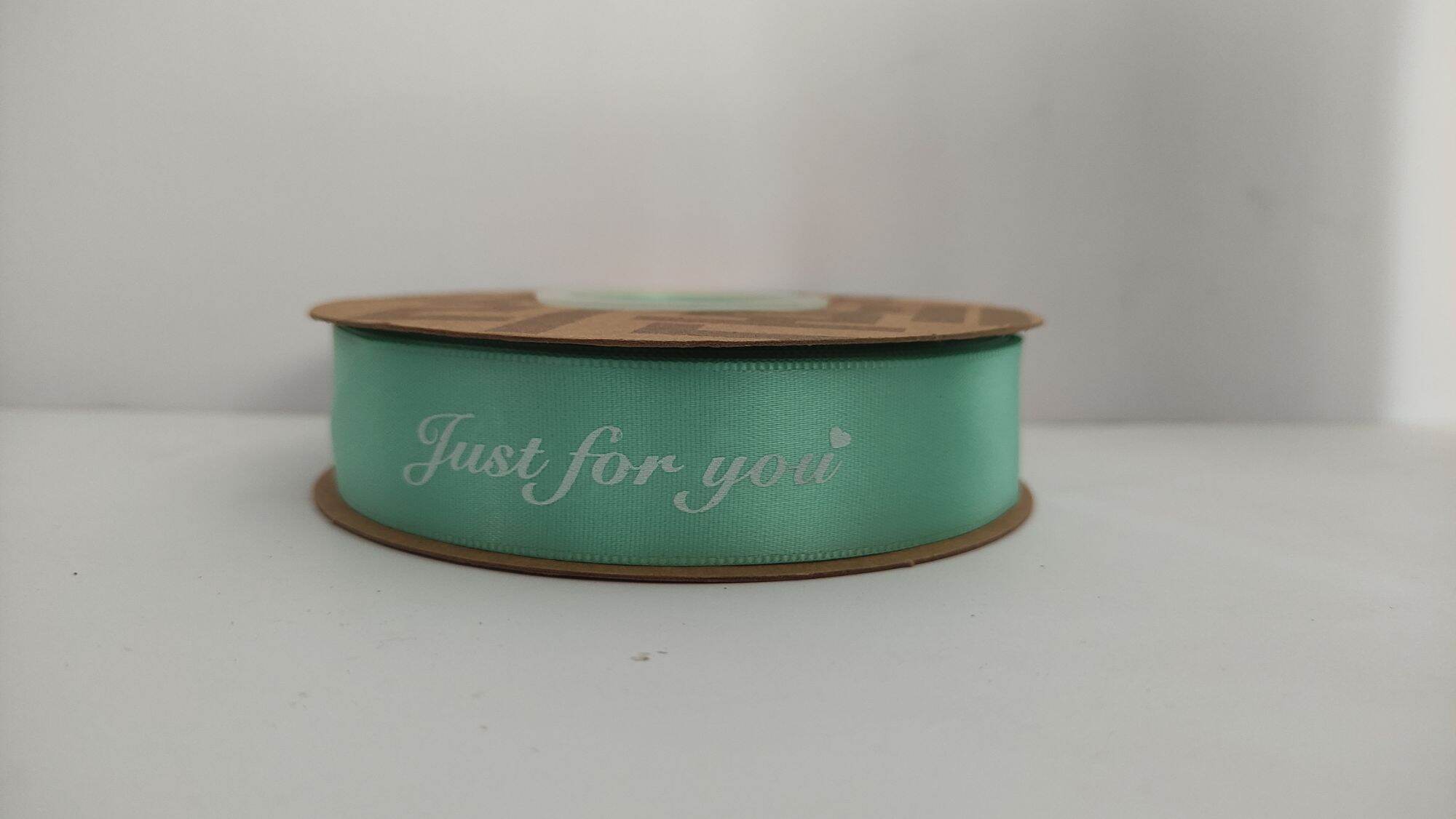 Cuộn 45m ruy băng lụa Just for you bản 2,5cm