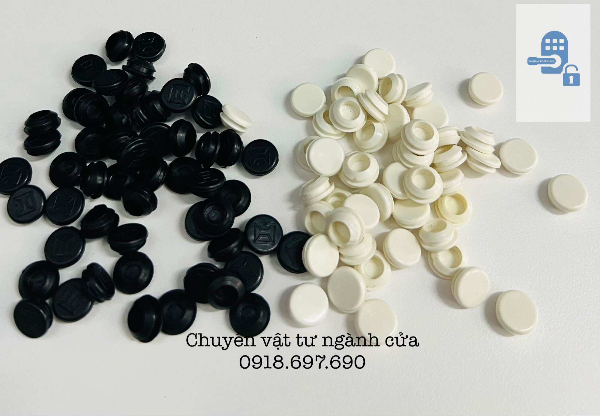 50 cái nút caosu bít lỗ khoan dành cho lỗ 8mm_ 10mm_12mm