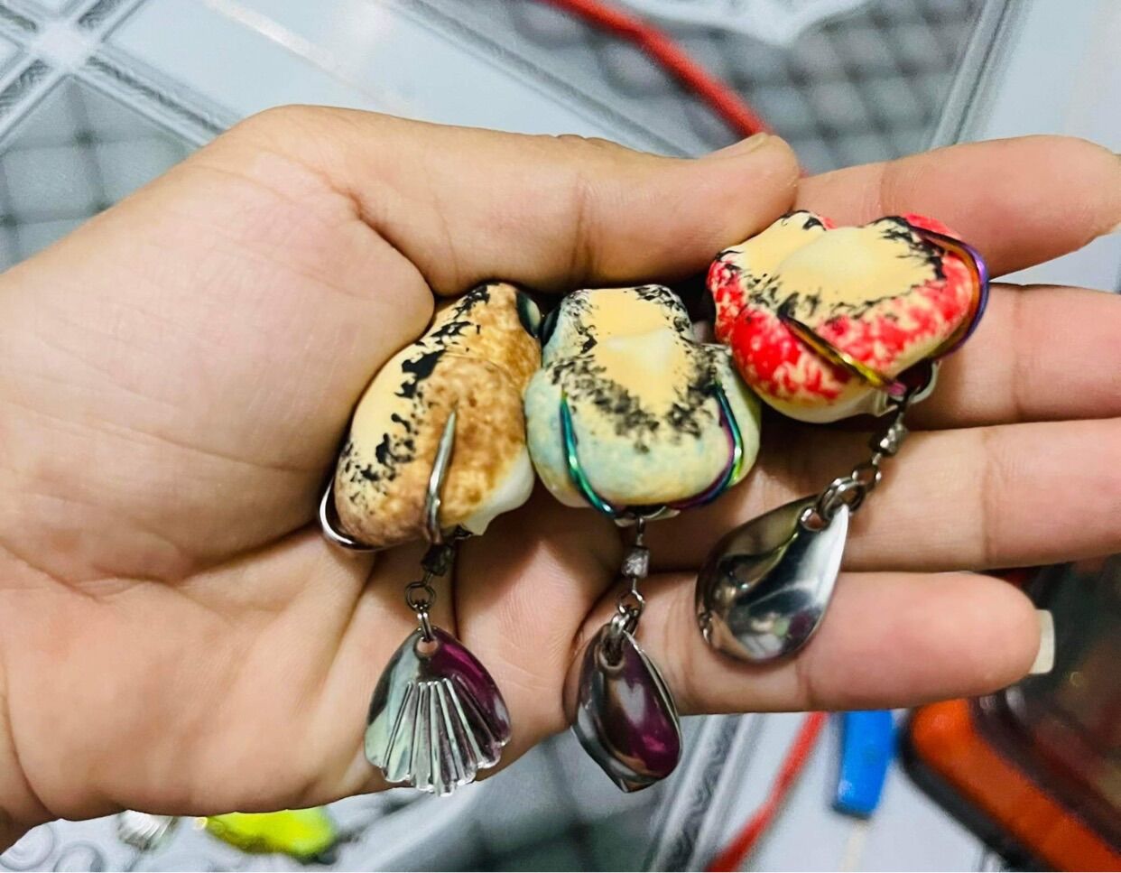 NHÁI HƠI CÂU LURE-NHÁI BÉN