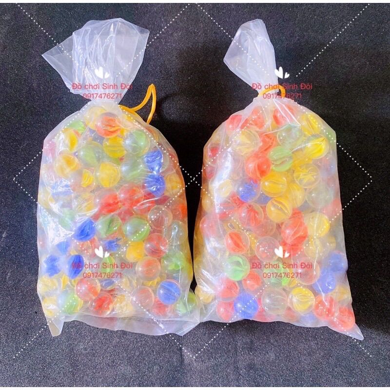Bi thủy tinh nhí 11 mm - 140 viên
