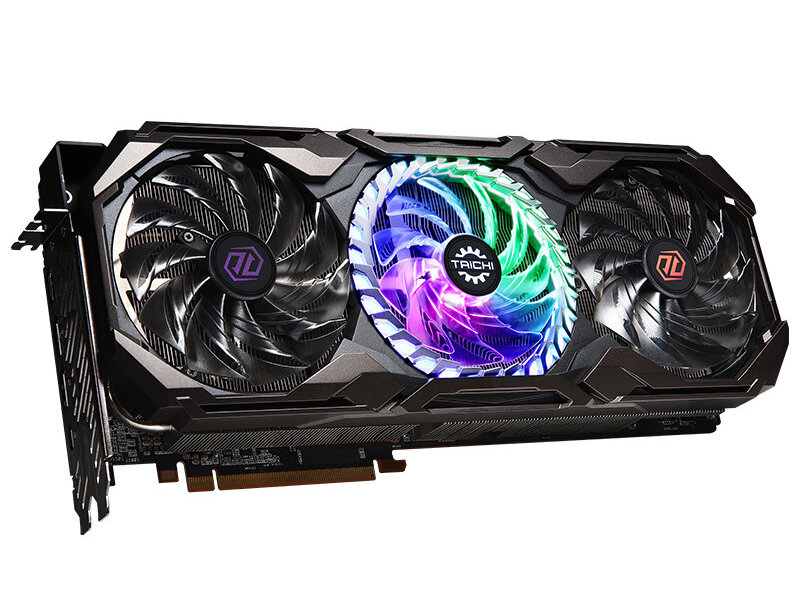 Quạt Làm Mát Viền Tai Chi Của ASROCK Phantom Cho GPU 6800XT 6900XT 6950XT Thiết Bị Làm Mát Card Đồ H