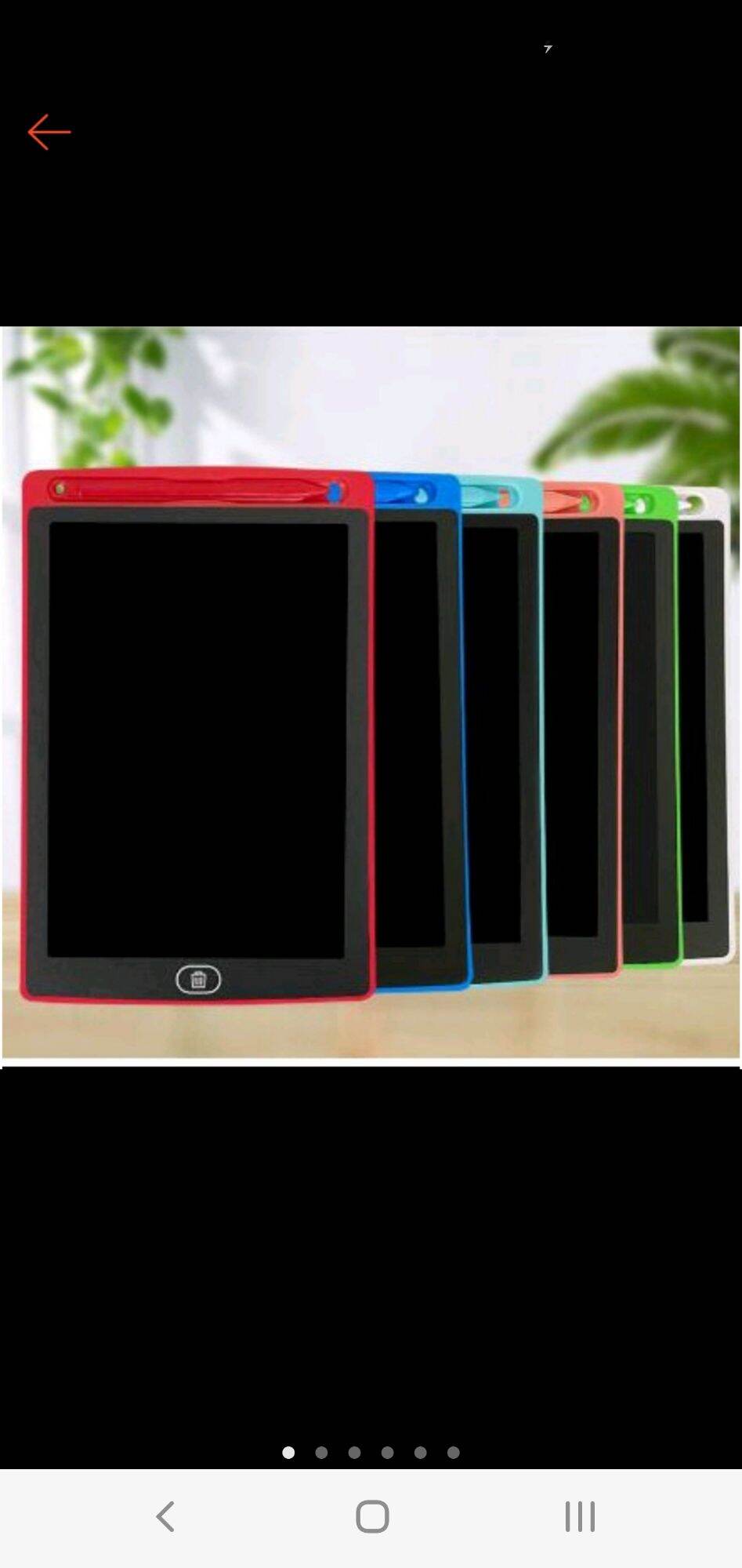 Bảng viết thông minh lcd tự xóa đa sắc 8.5 inch cho bé tập vẽ,tập viết