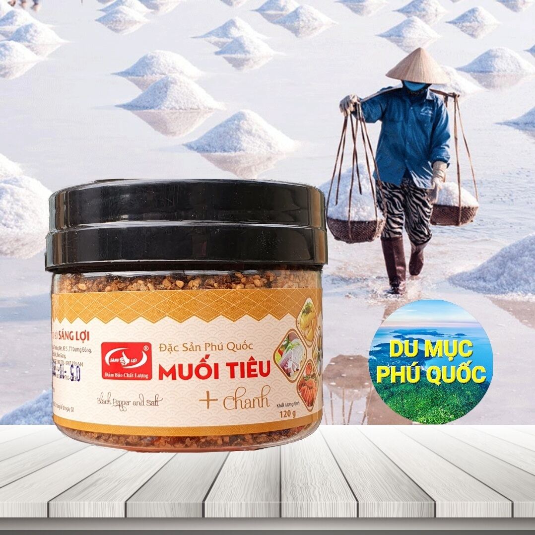 Muối Tiêu Chanh Phú Quốc 120g