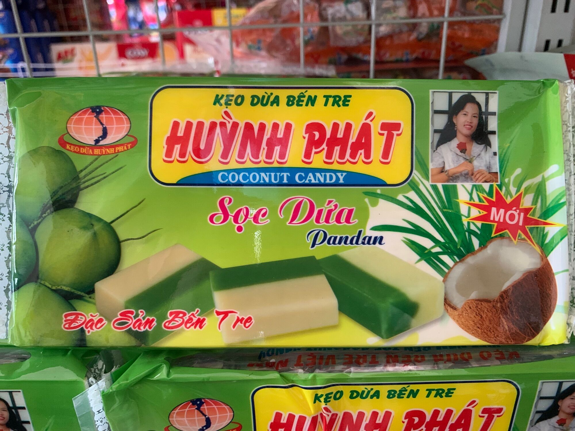 1 bịch kẹo dừa bến tre - đặc sản bến tre