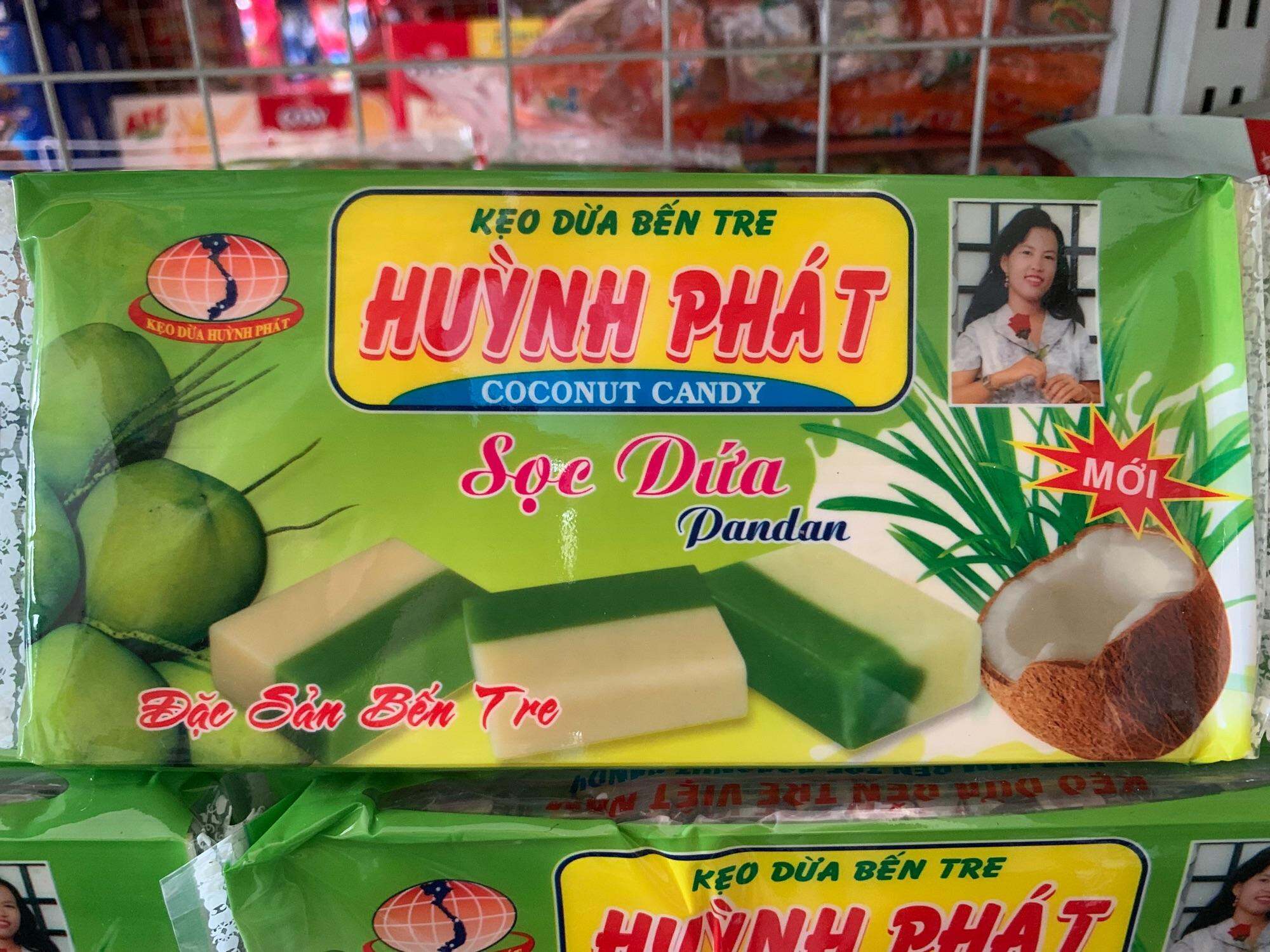1 Bịch Kẹo Dừa Bến Tre (Vị Dứa ) - Đặc sản Bến Tre