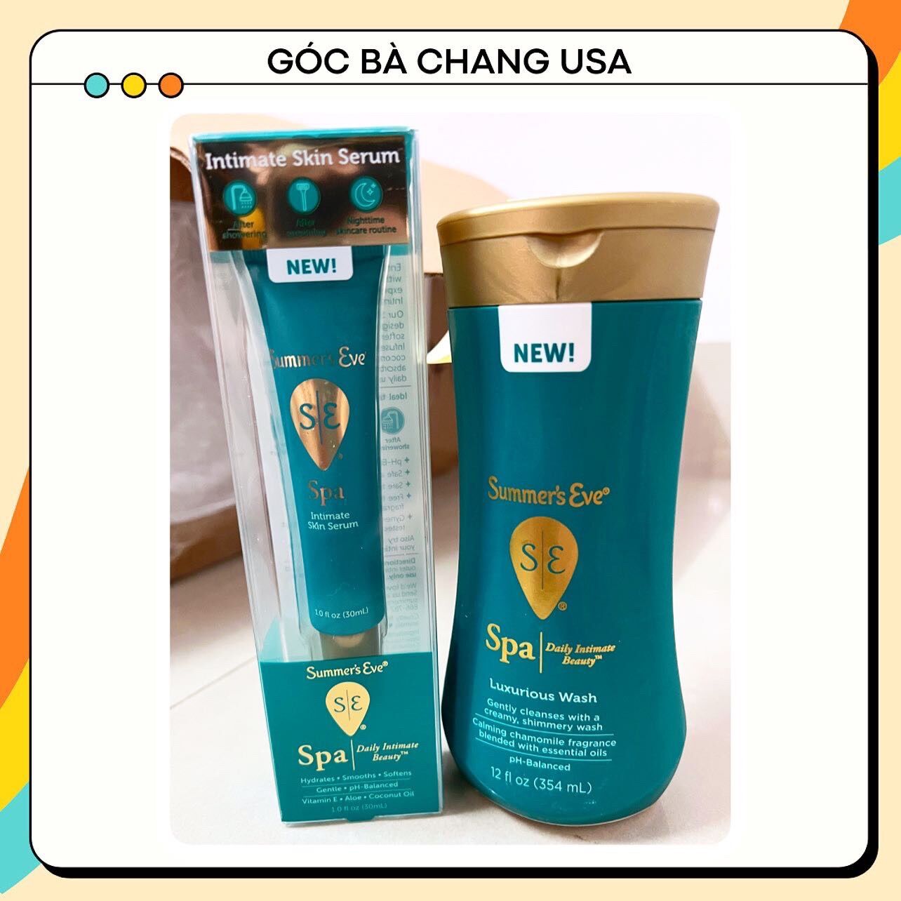 [AUTH BILL MỸ] Serum dưỡng mềm Cô bé 🦋 Summer’s Eve
