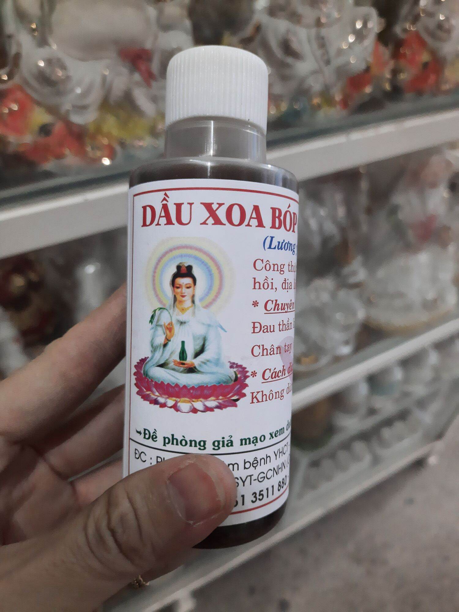 Combo 10 chai dầu xoa bóp nguyễn thị thu thủy