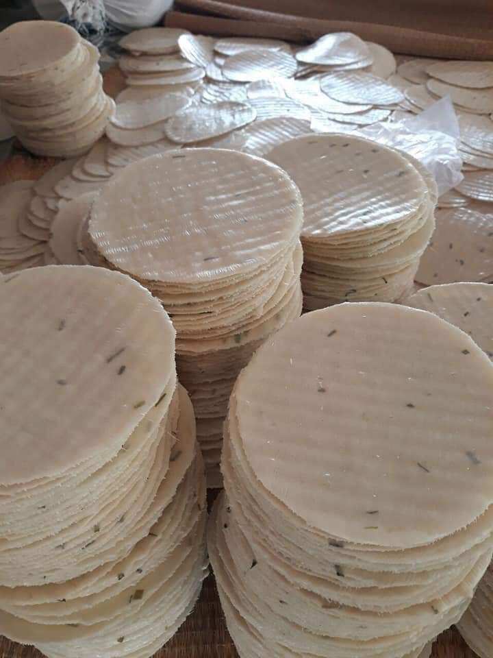 Bánh phồng nếp Nước cốt dừa thơm béo-10 cái
