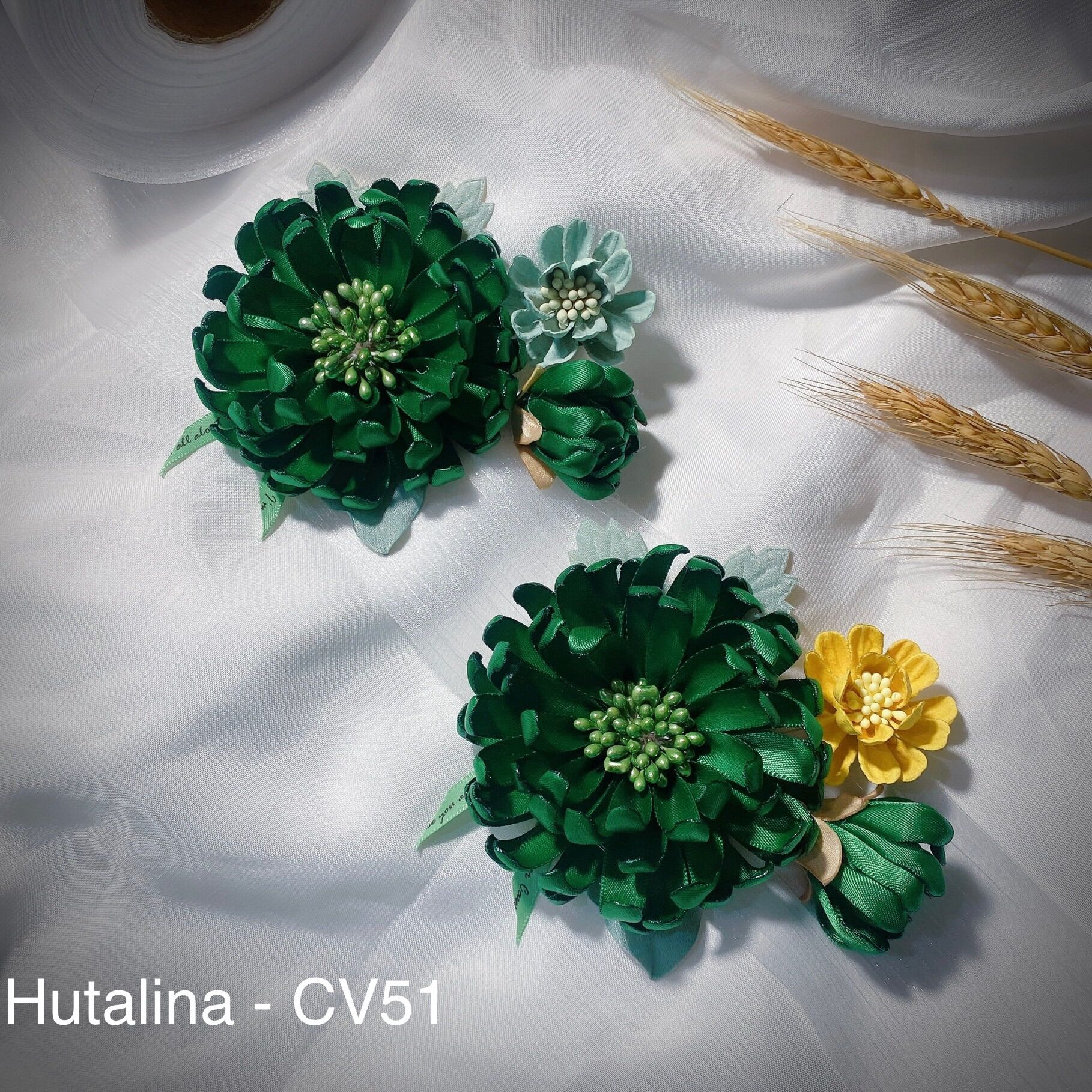 Hoa Cài Áo Handmade Hoa Cúc CV51 - HUTALINA