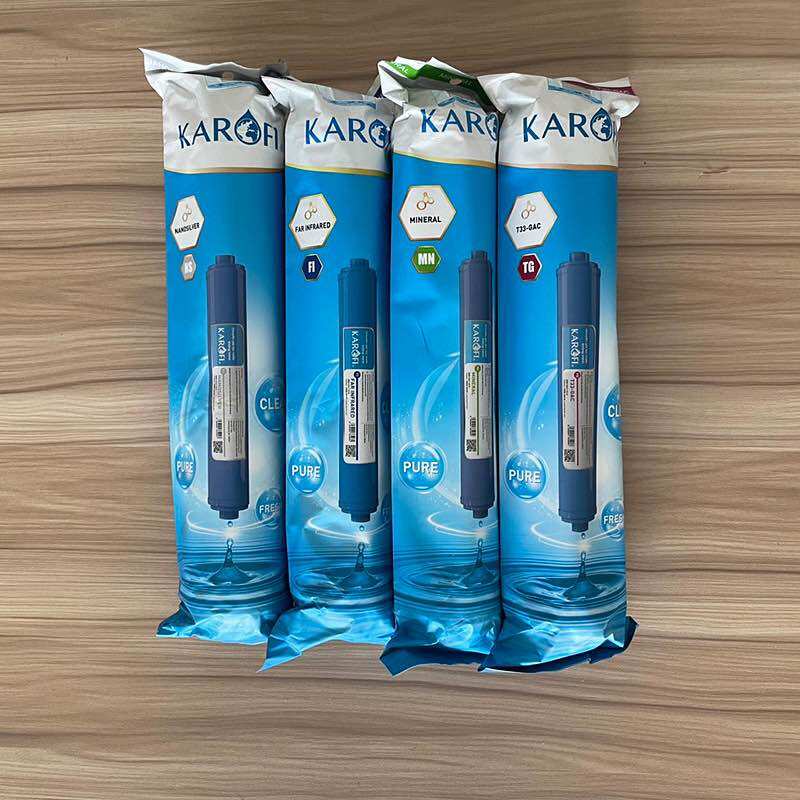 Bộ lõi 5678 Karofi chính hãng dùng cho máy lọc RO tặng kèm dây + cút