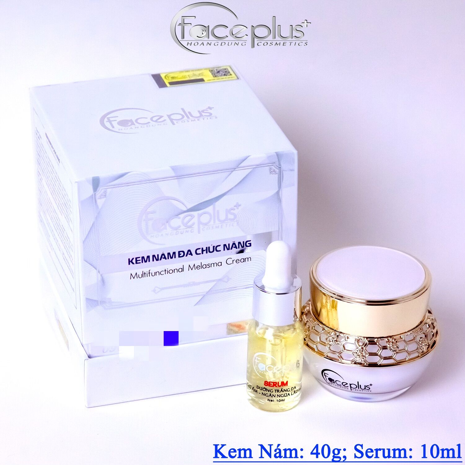 Kem nám đa chức năng _ kem face plus kem 40gr + serum 10ml