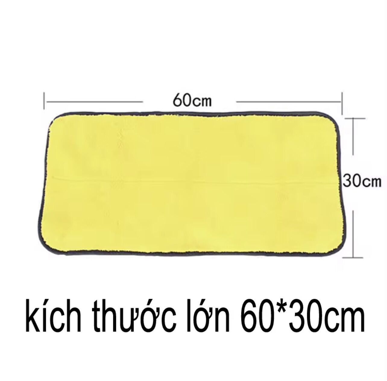 [HCM] Khăn Lau Xe Microfiber Mềm Mịn Siêu Thấm Hút, Mềm Mịn Siêu Thấm Hút